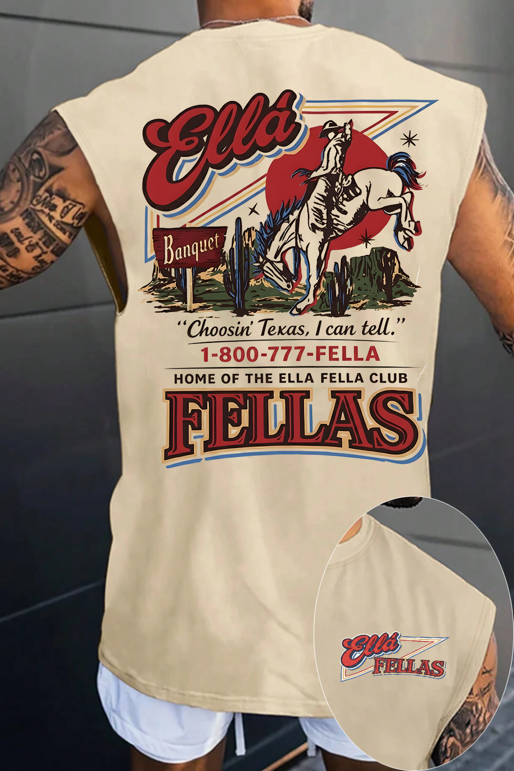 Ella Fella Club 2-Sided Tank