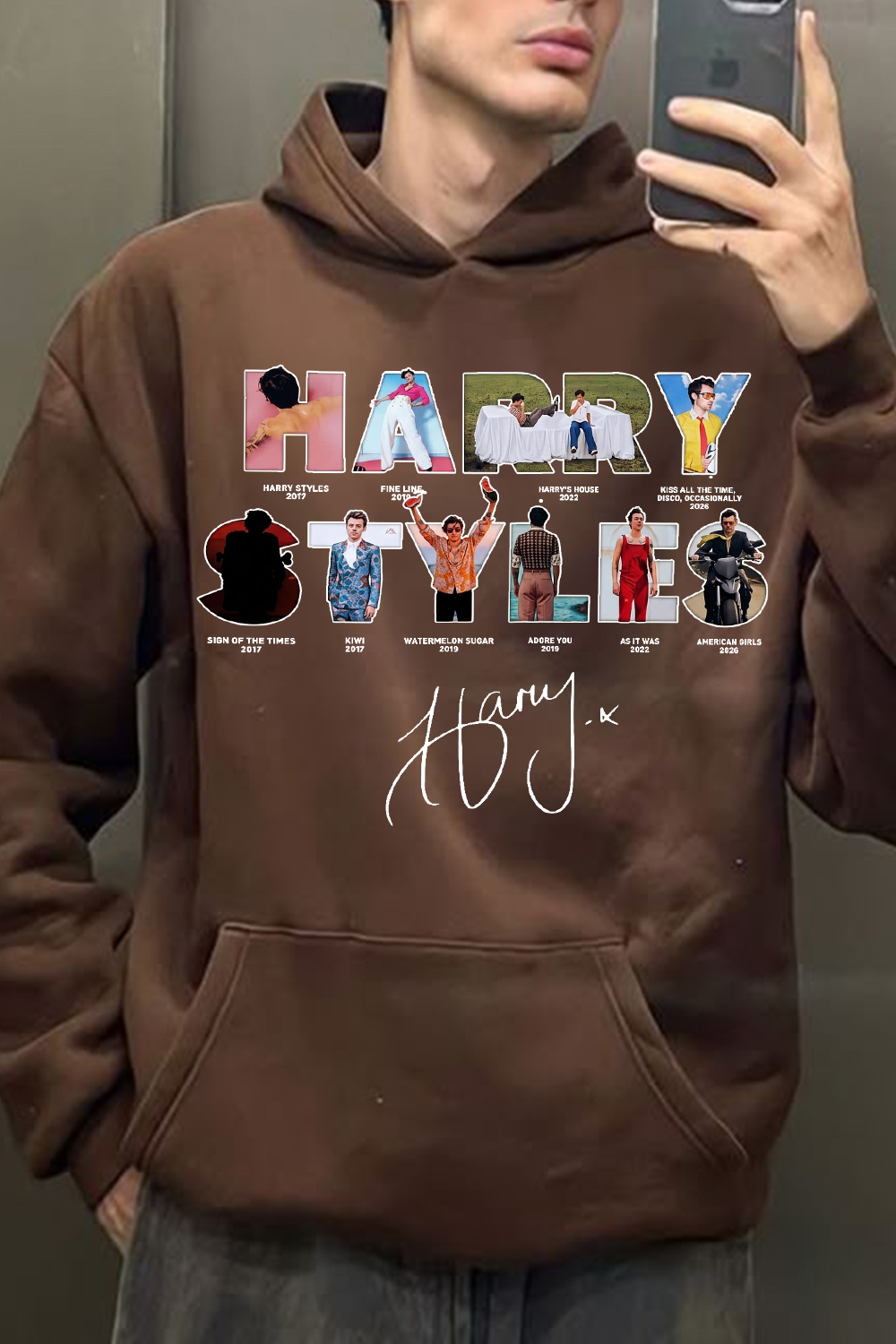 Harry Styles Fans Men's Hoodie