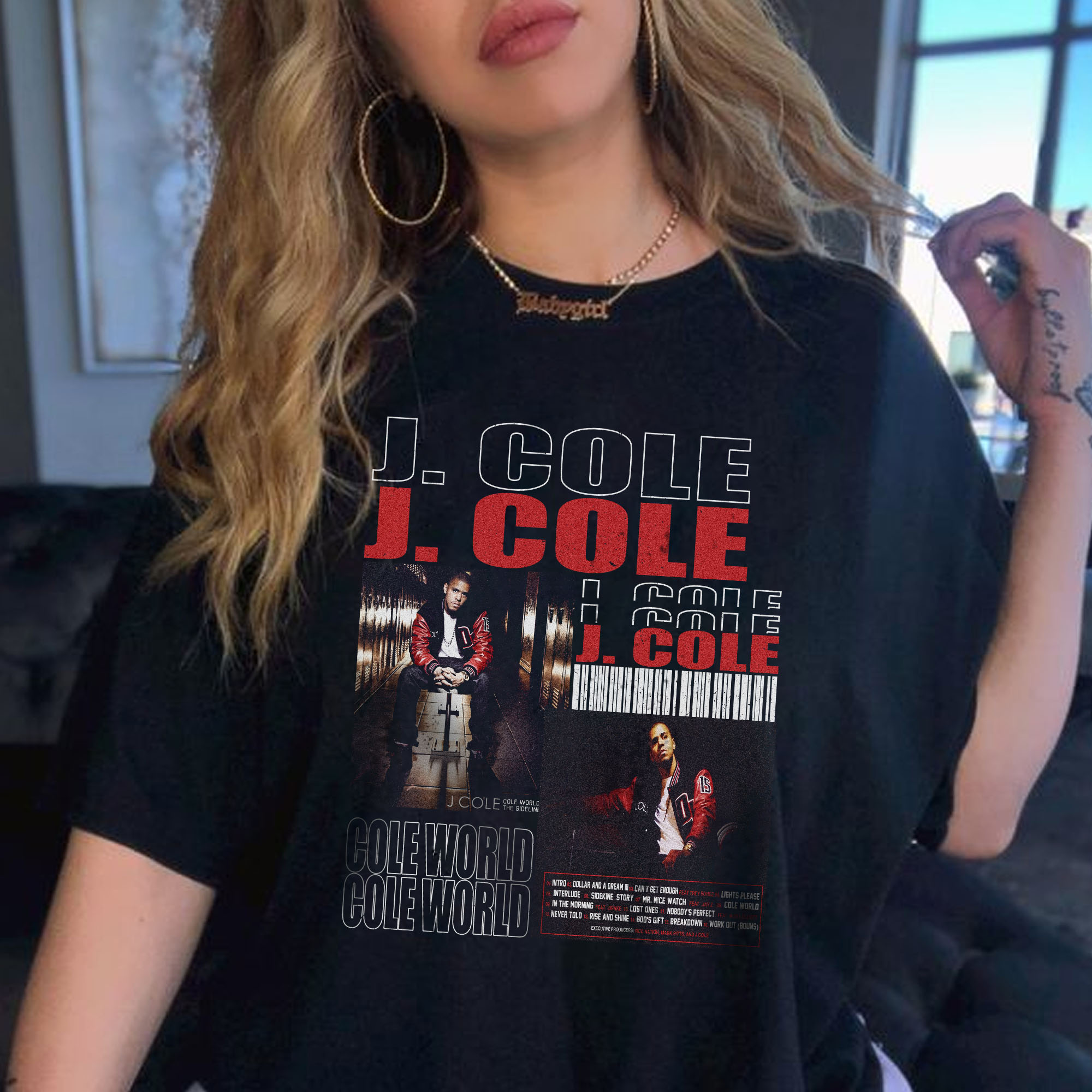 J Cole  COLE WORLD   Sweatshirt