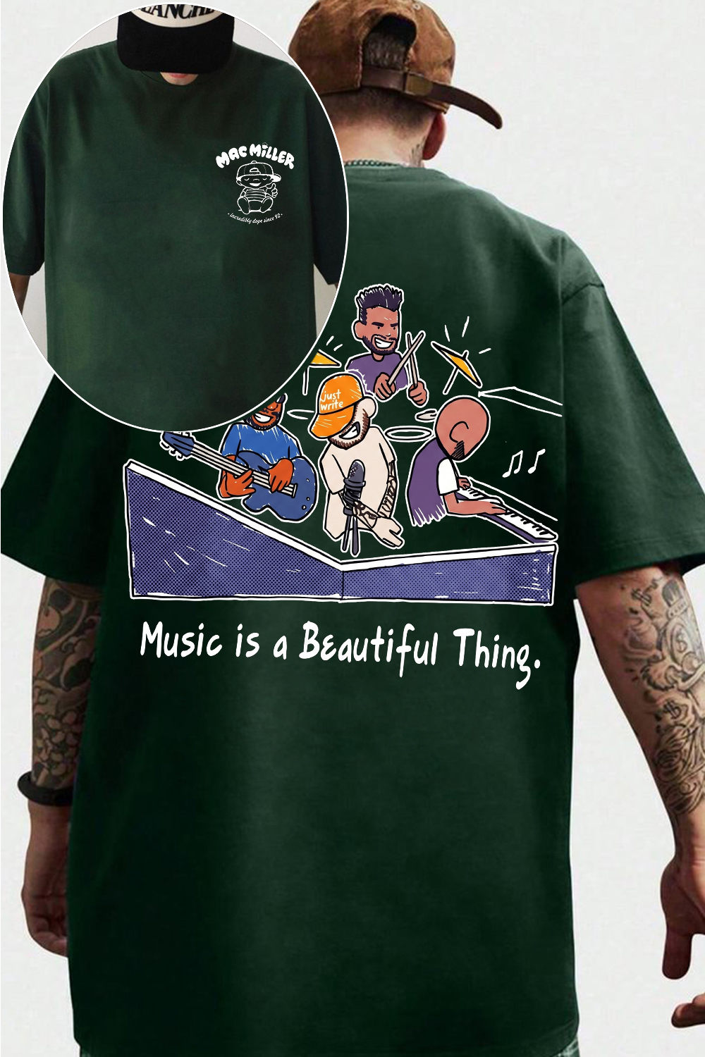 Mac Miller Music Fan's Tee For Men