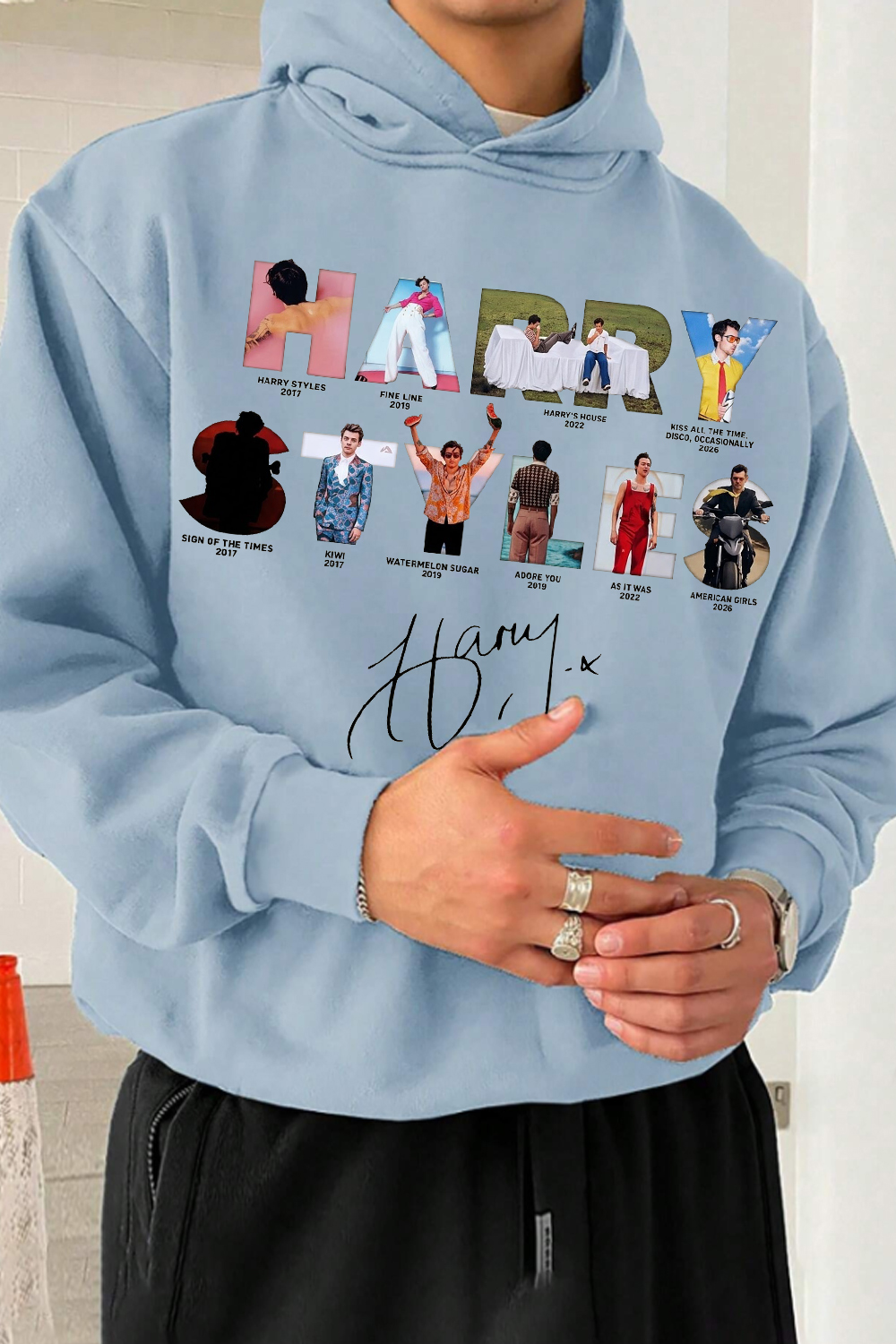 Harry Styles Fans Men's Hoodie