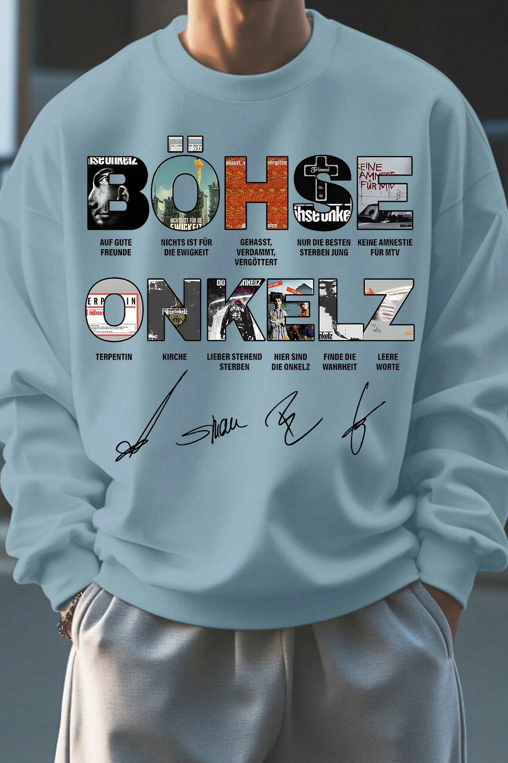 Bohse Onkelz 🤟 Men's Sweatshirt