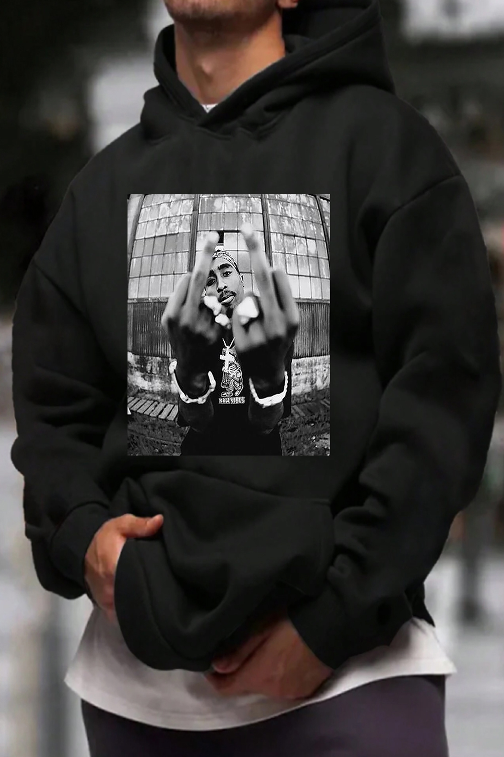 2Pac Shakur men hoodie