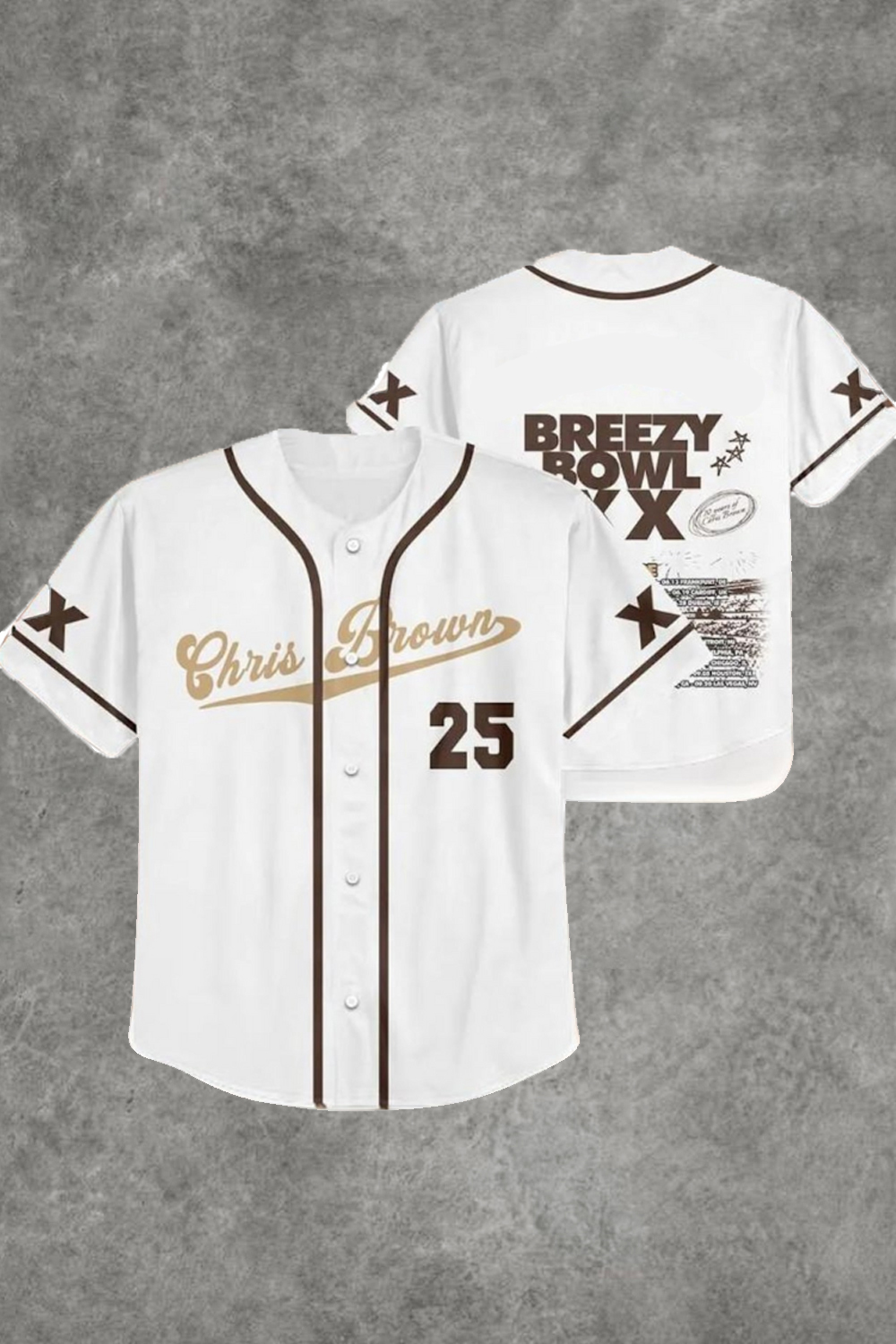 CB Bowl XX World Tour  Baseball Jersey