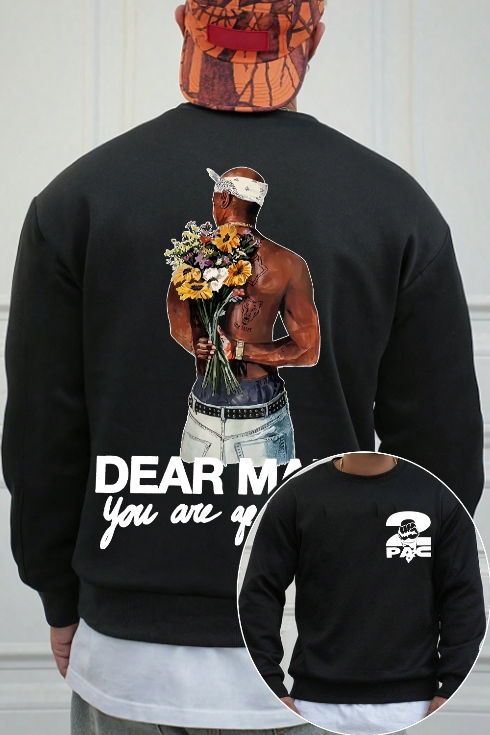 2pac Two-Sided Sweatshirt
