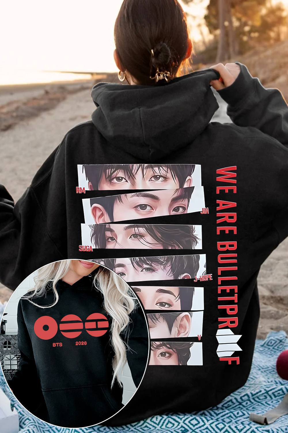 BTS ON フーディー 🙌✨ BTS Tour 2026 Hoodie