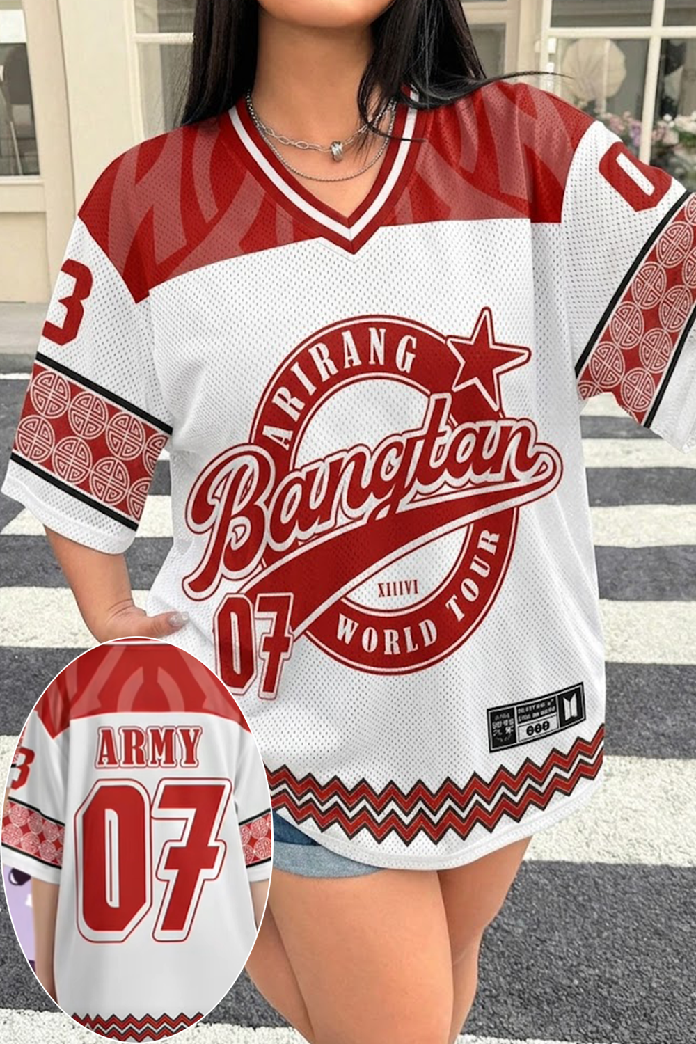 BTS 2026 Bangtan World Tour Arirang Merch Jersey