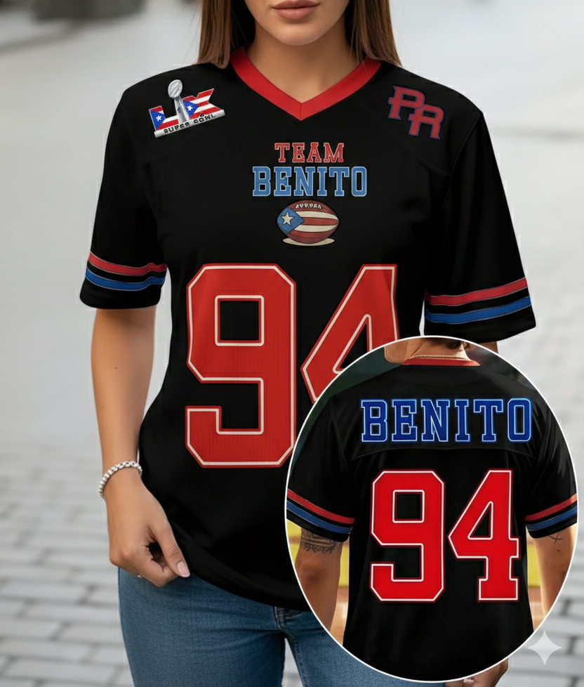 Cool Bunny Jersey for Breezy Bowl 2026 🔥Team Benito Football Jersey
