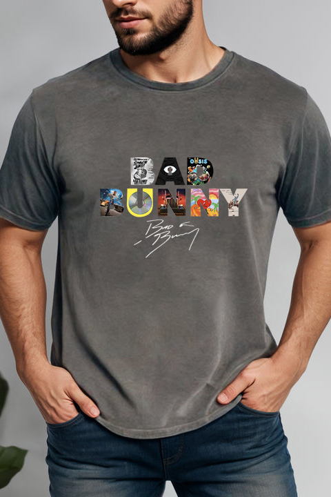 Bad Bunny Albums Version �C Men Shirt