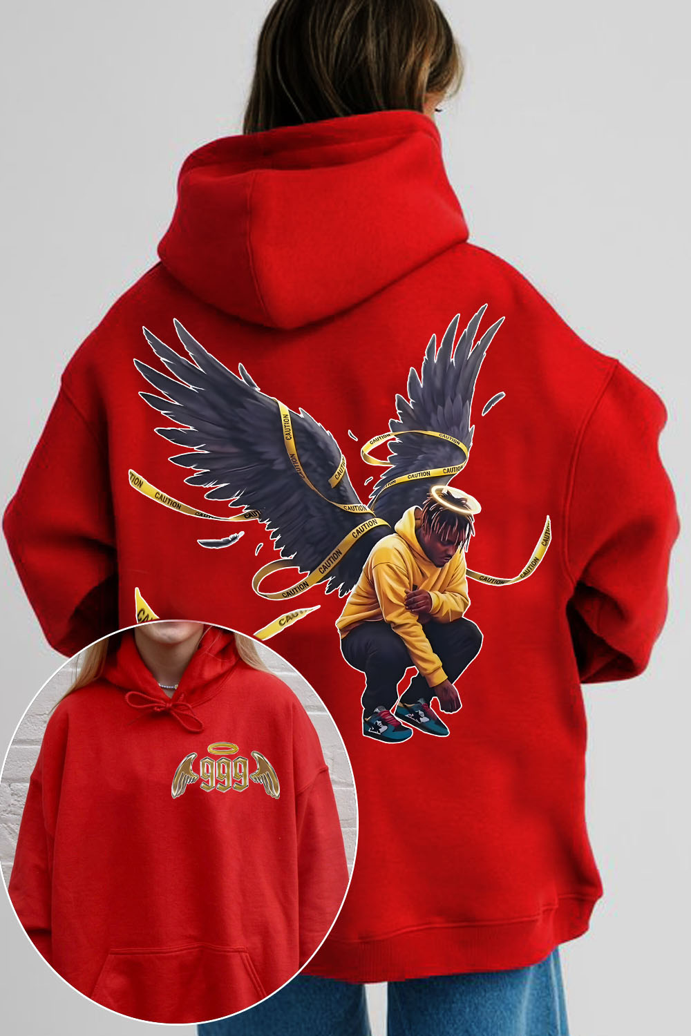 😱 Juicewrld 999 Hoodie For Women
