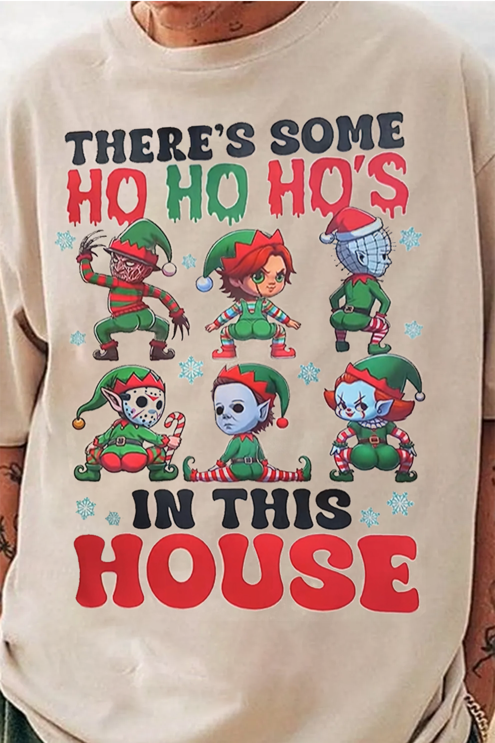 Ho Ho Ho's Christmas Parody Shirt