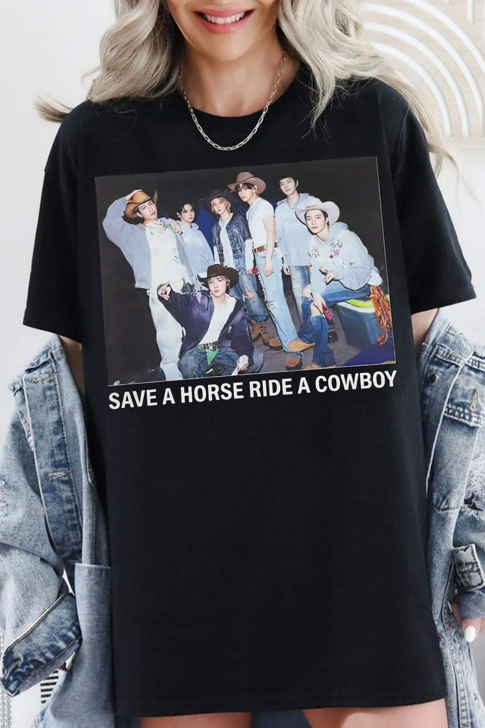 BTS Save A Horse Ride A Cowboy Tee