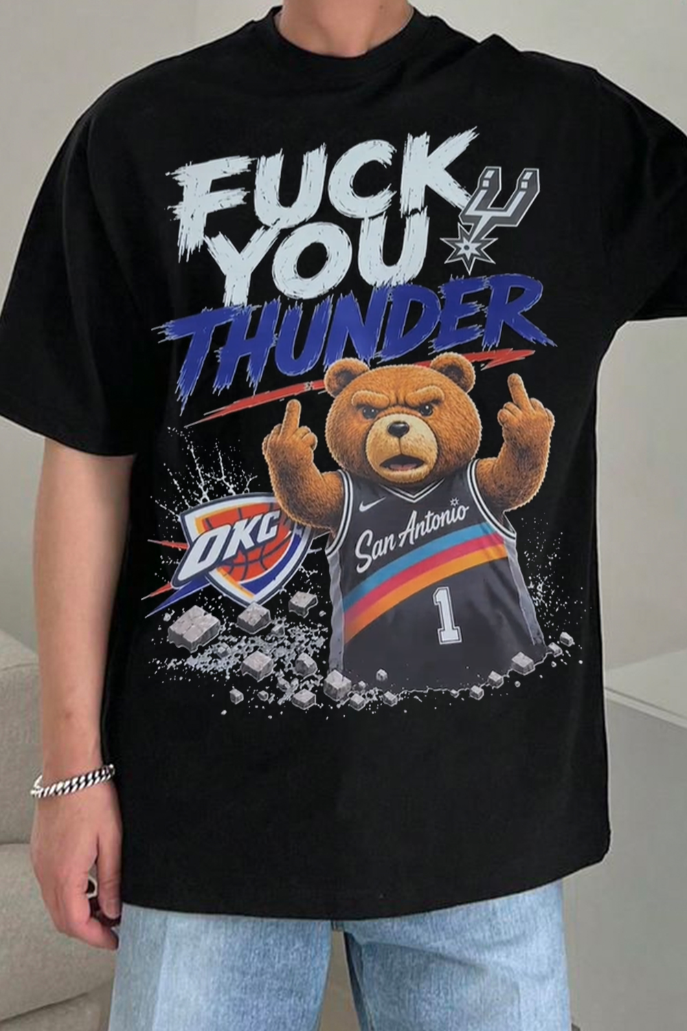 Spurs F**k You Shirt