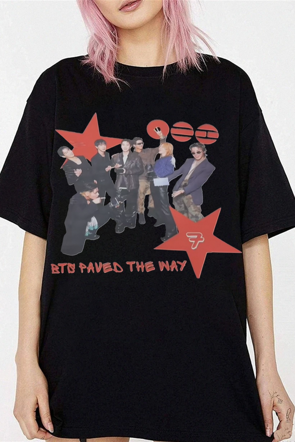 BTS Paved The Way OT7 Tee
