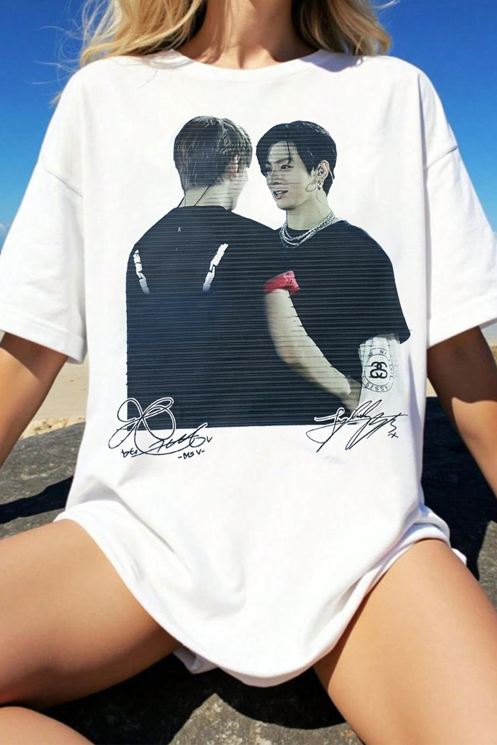 V & Jungkook BTS Fan Tee
