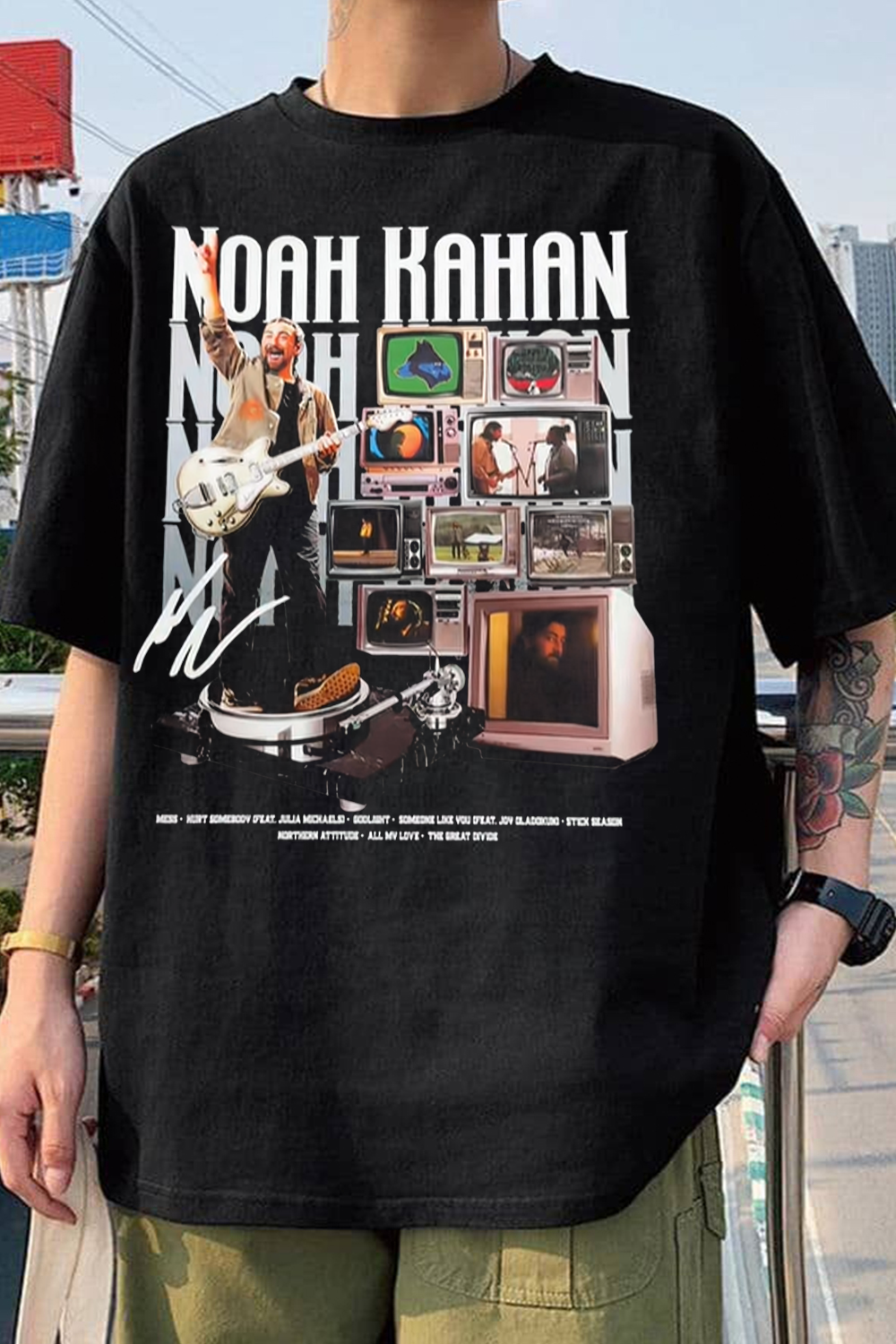NK Portrait Song List Fan Shirt