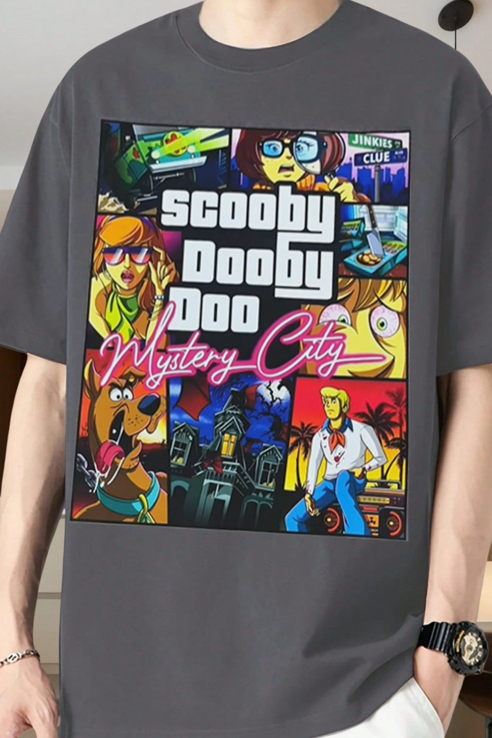 Scooby Doo Mystery City T‑Shirt