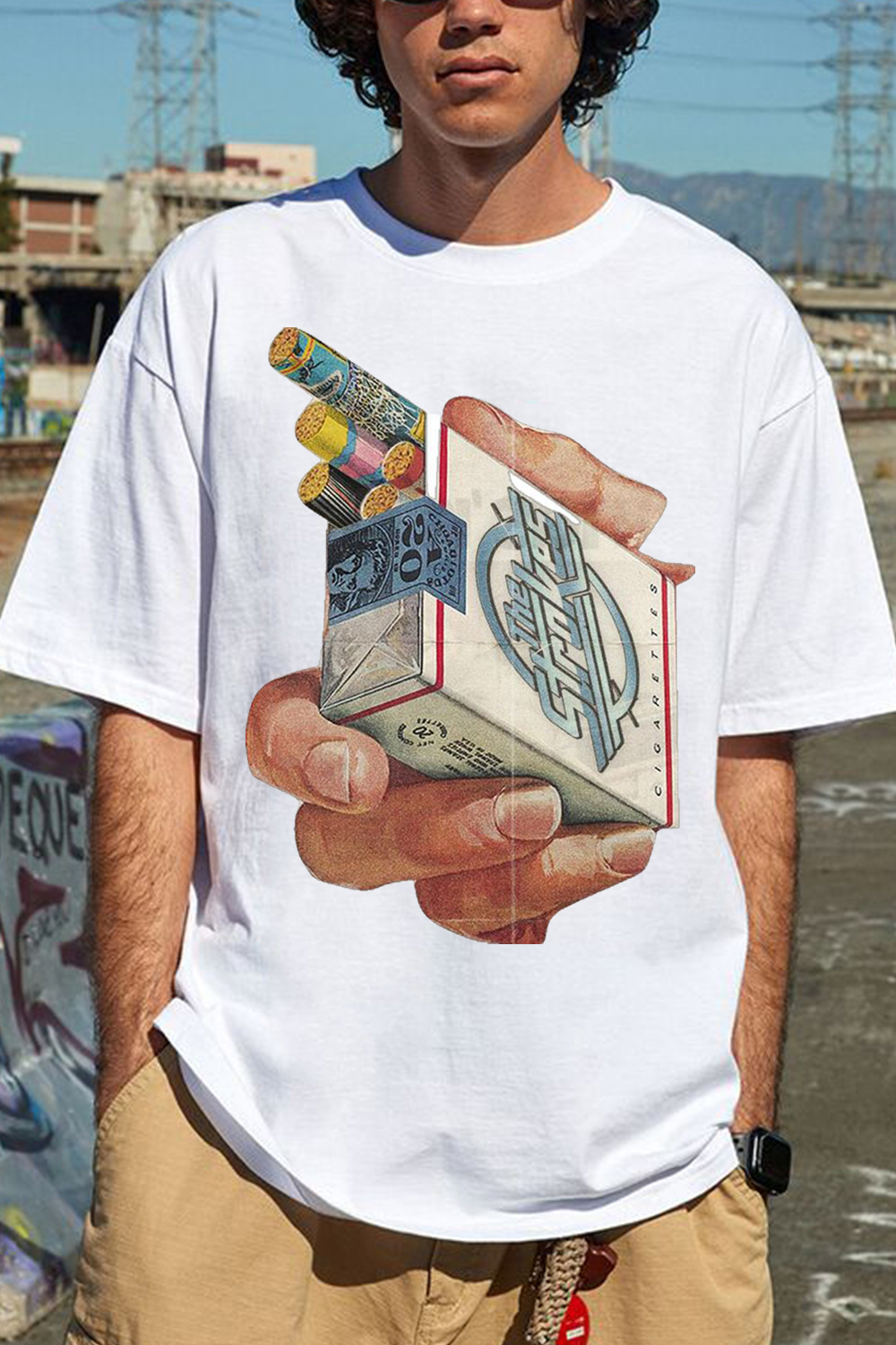 The Strokes Vintage Smoking Graphic Tee