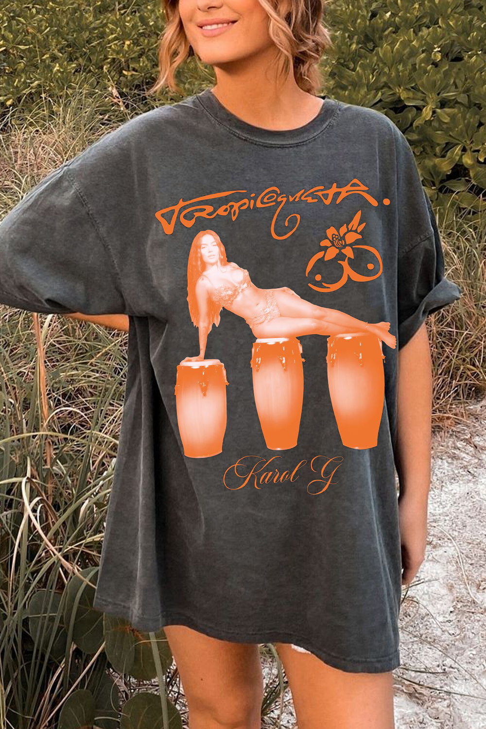 Karol G Printed Short-Sleeve Tee