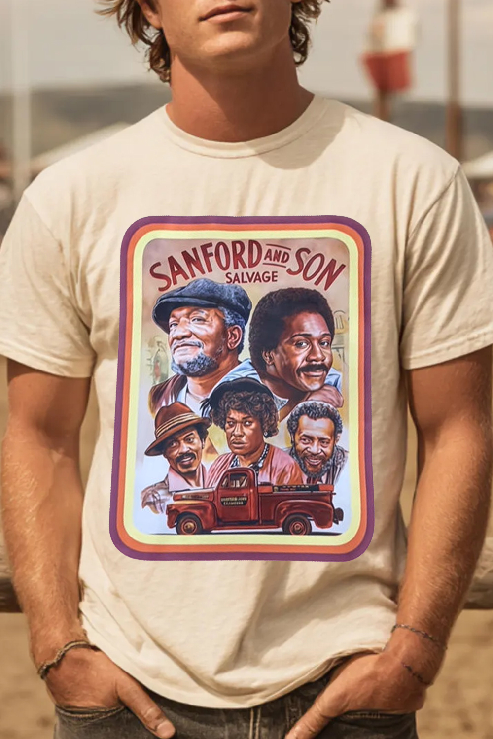 Sanford & Son Vintage Style Men Shirt