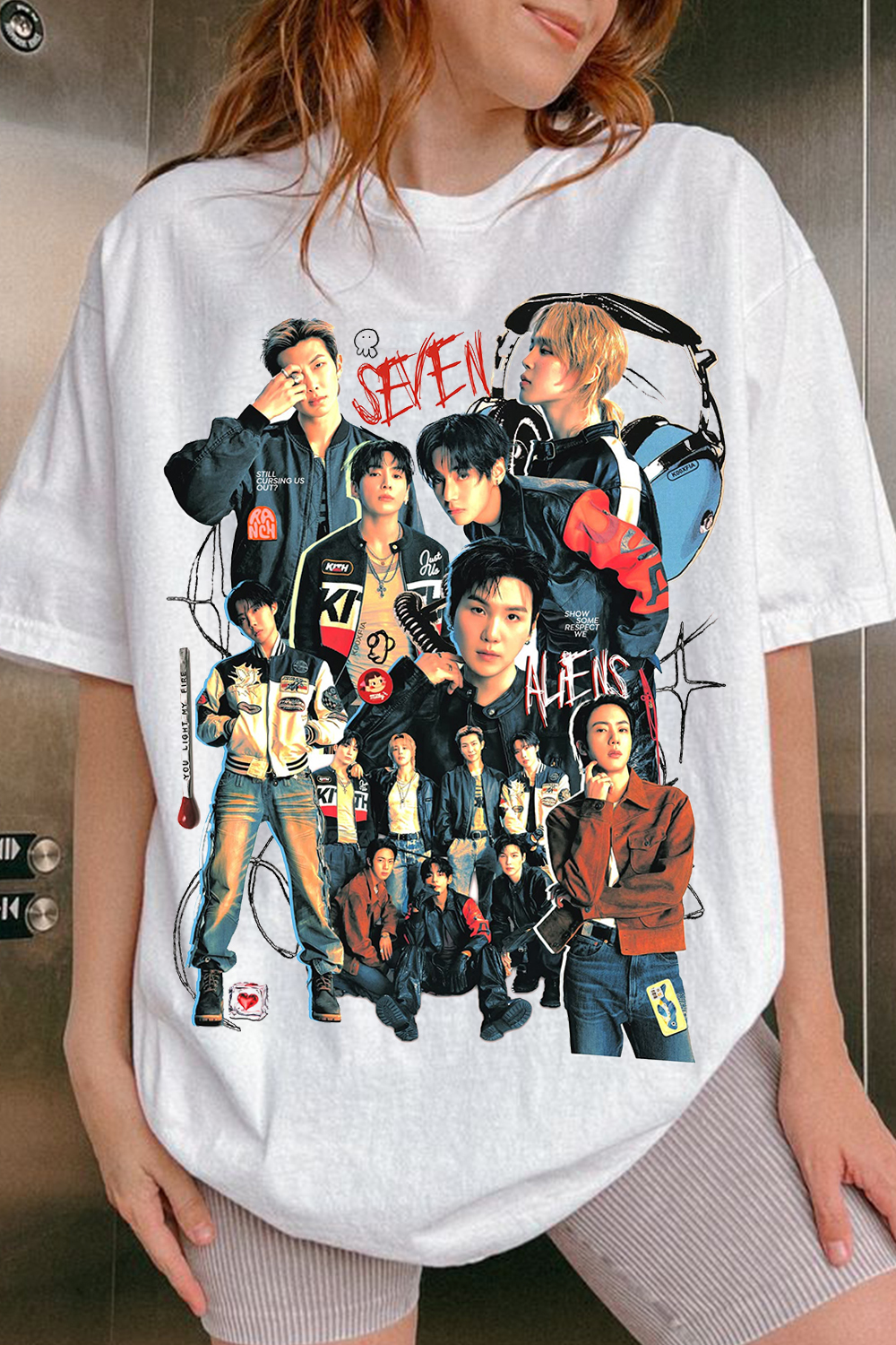 BTS Retro Style T-Shirt