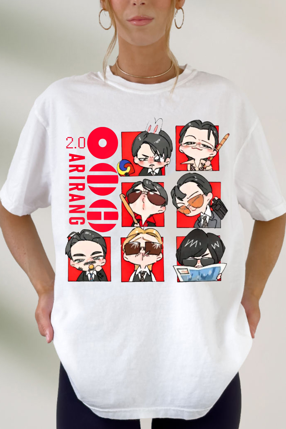 BTS Cartoon Cute T-Shirt