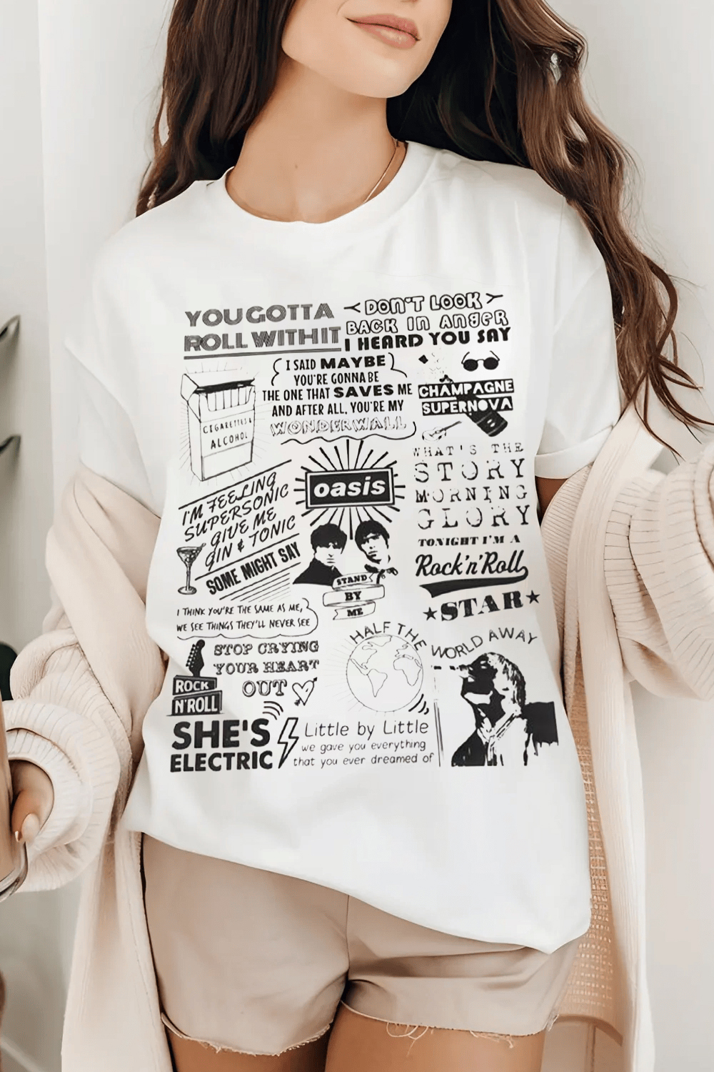 Oasis Merch Tee