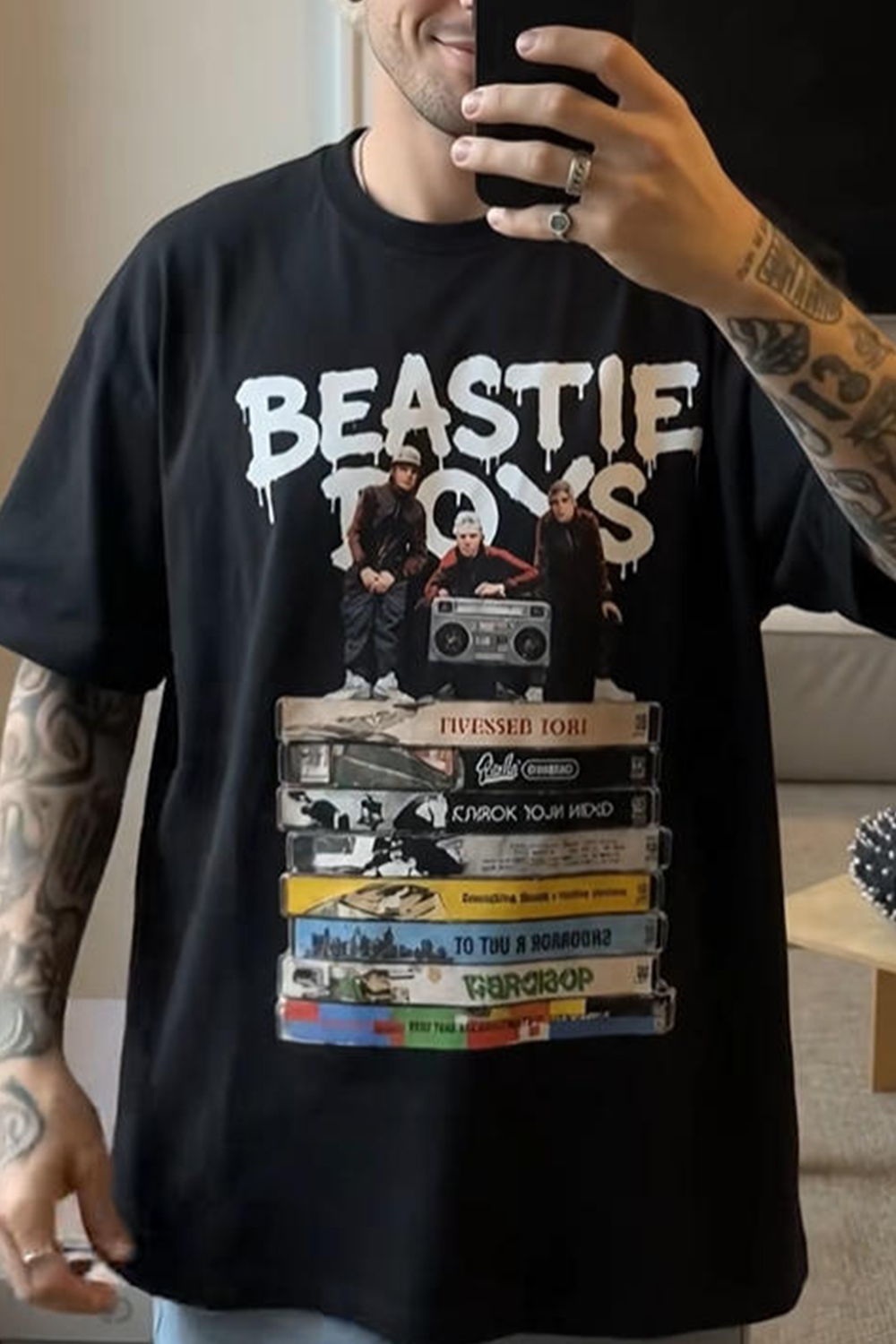 Beastie Boys Album Collage T-Shirt
