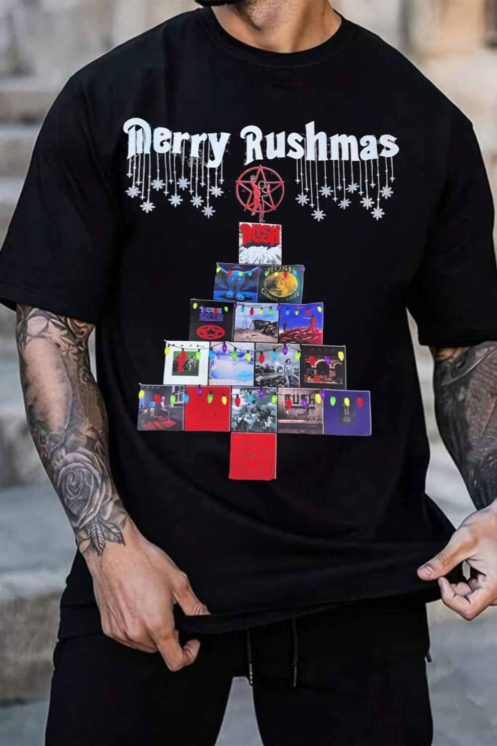 Rush Band Christmas Shirt 😄