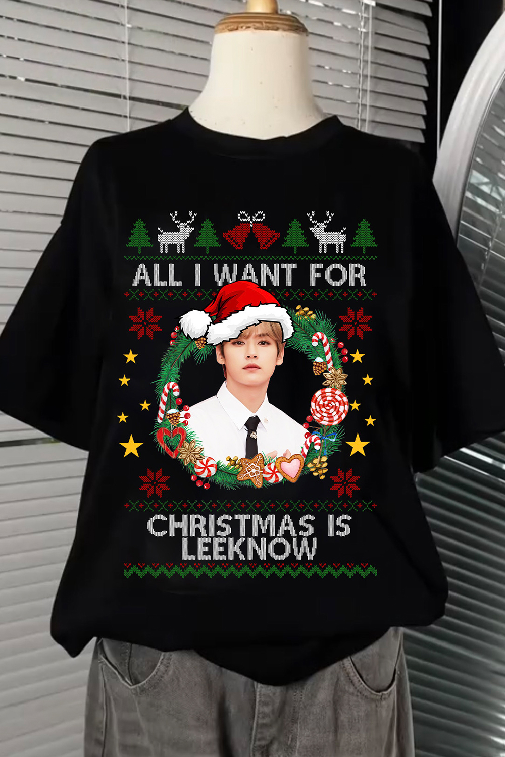 Lee Know Stray Kids Christmas Shirt