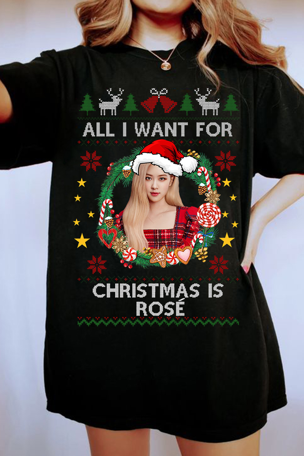 Rosé Blackpink Christmas Shirt
