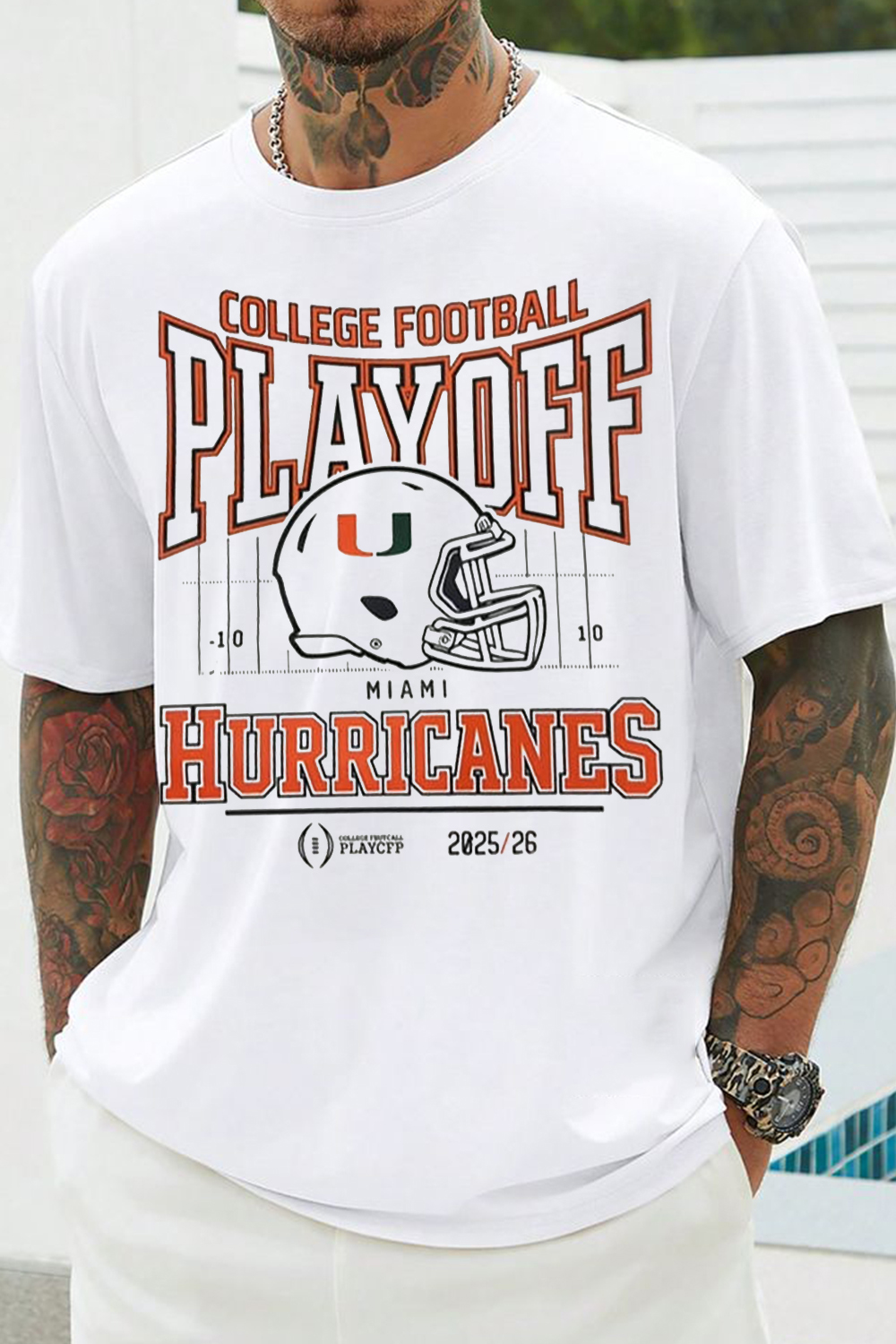 Miami Hurricanes College Football Playoff Tee