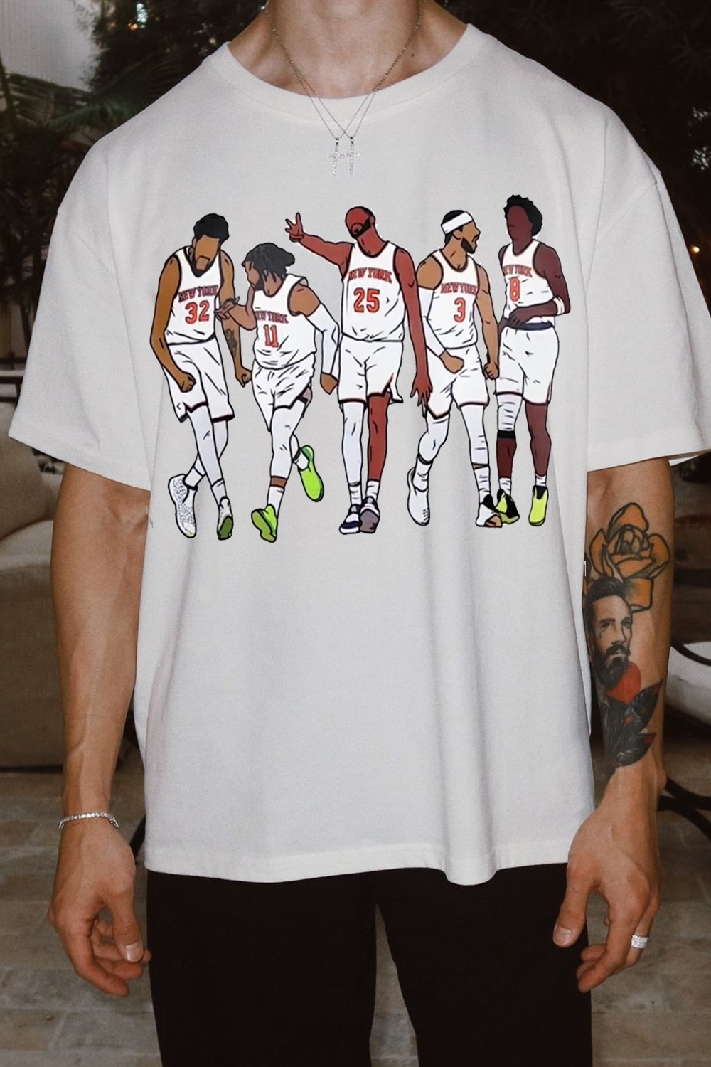 KAT, Brunson, Mikal, Hart & OG New York Shirt 🏀