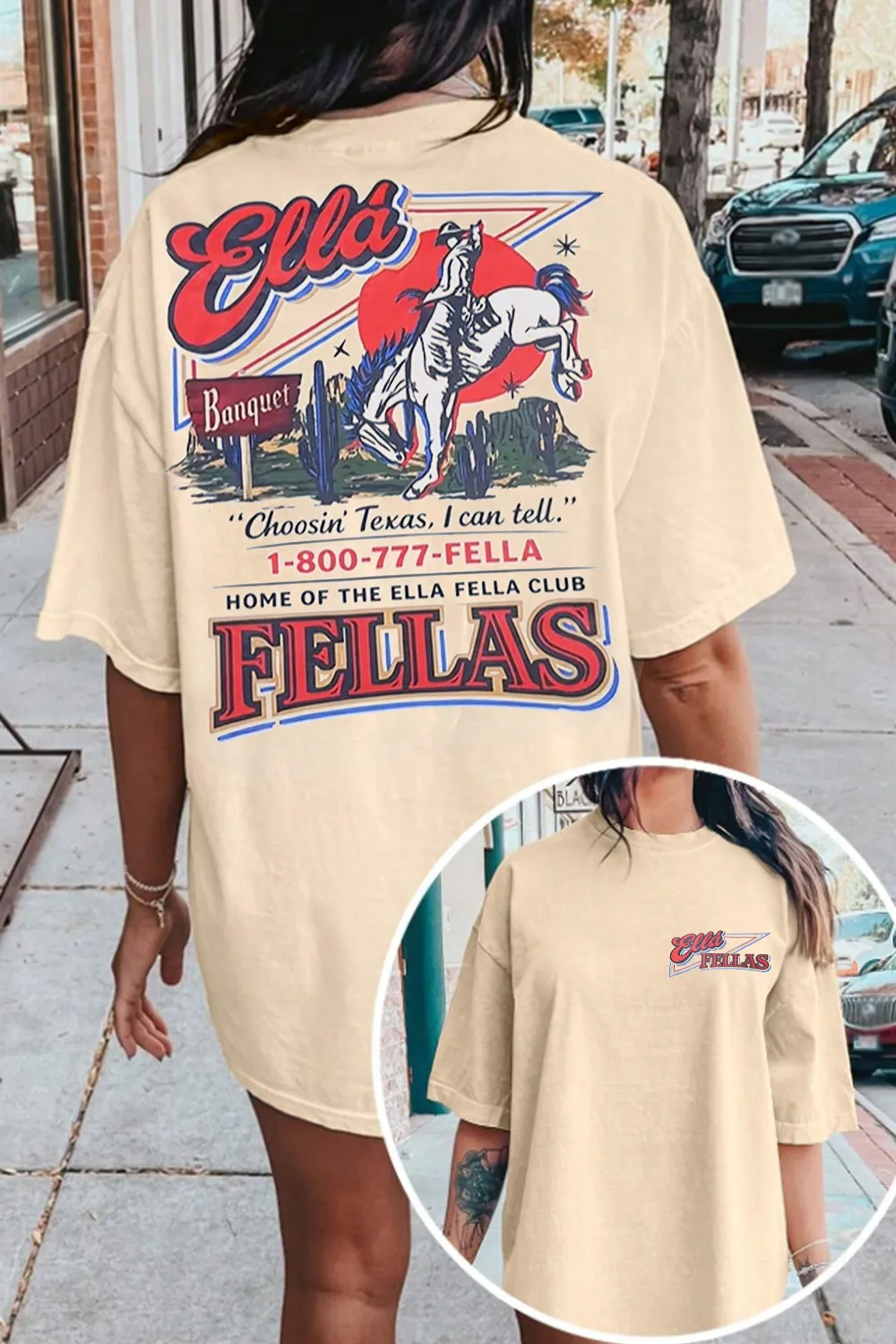 Ella Fella Club 2-Sided Shirt For Women