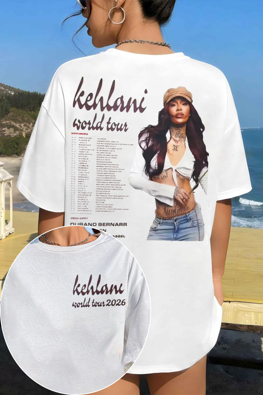 Kehlani 2026 Tour Shirt