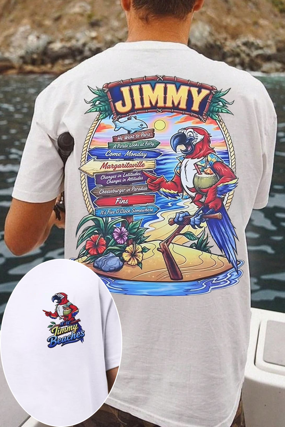 Jimmy Buffett Margaritaville Shirt