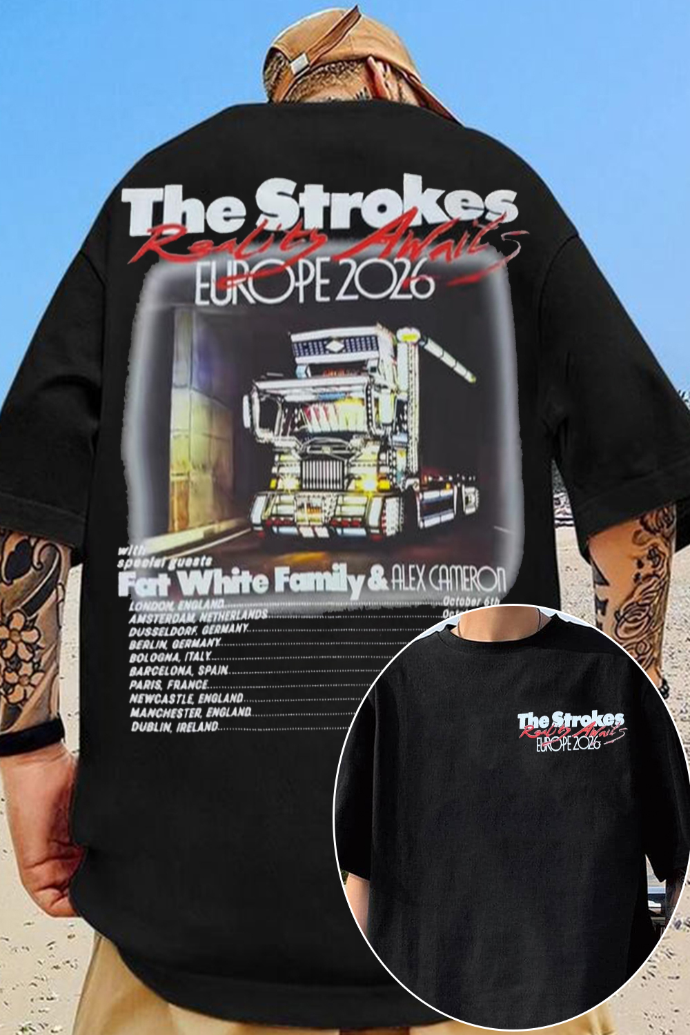 The Strokes Best Outfit For Concert💥 Tee