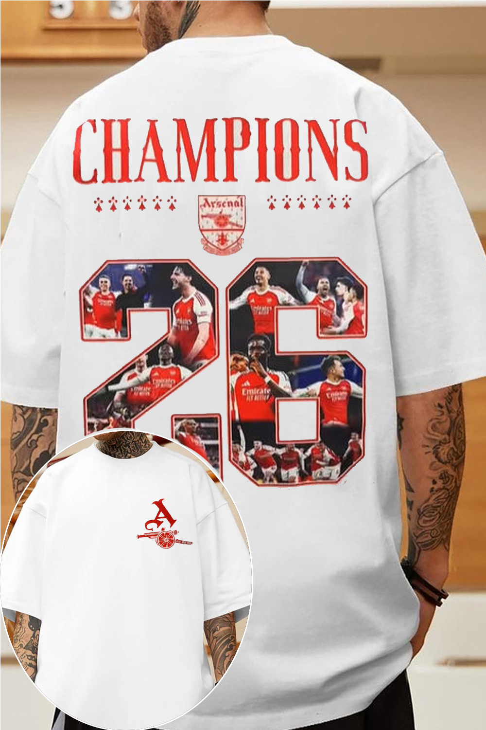 Arsenal Champions Tee