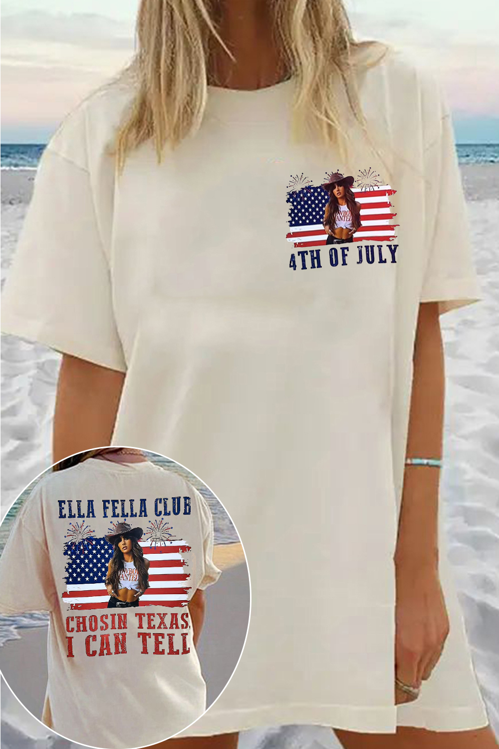 4th Of July EL Tee