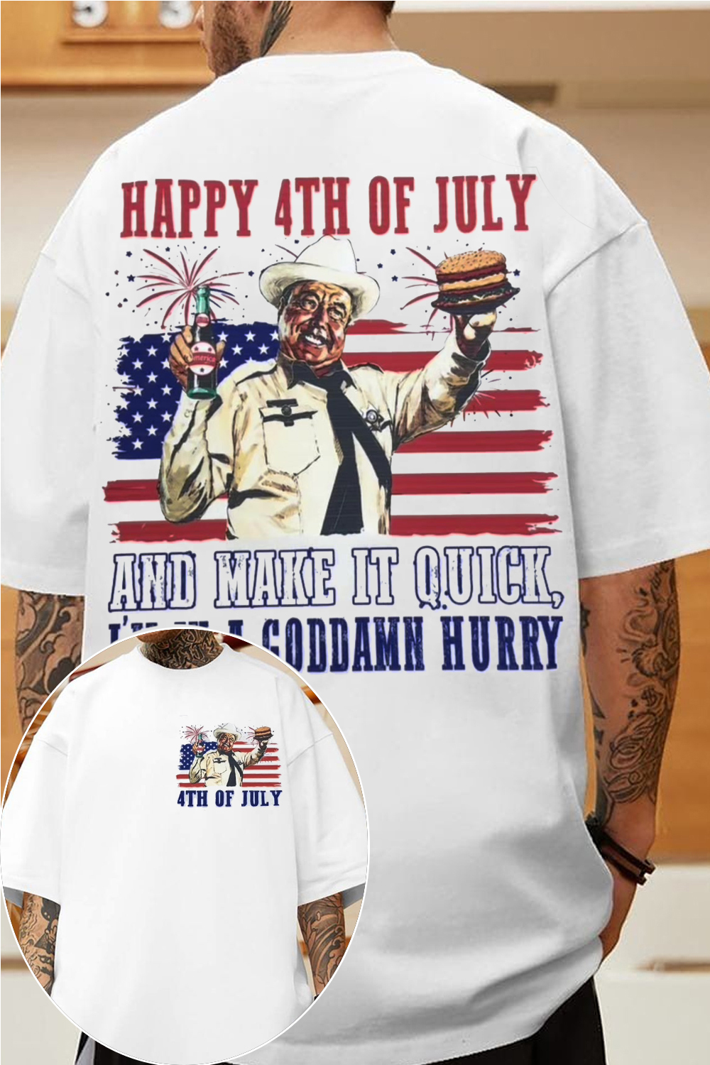Smokey And The Bandit 4th Of July T-Shirt
