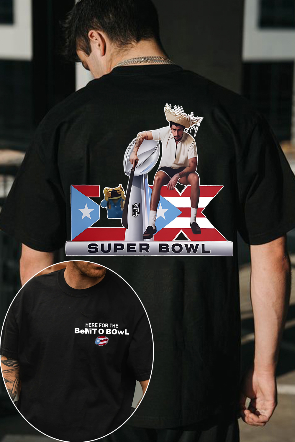 Bad Bunny Benito Bowl Shirt