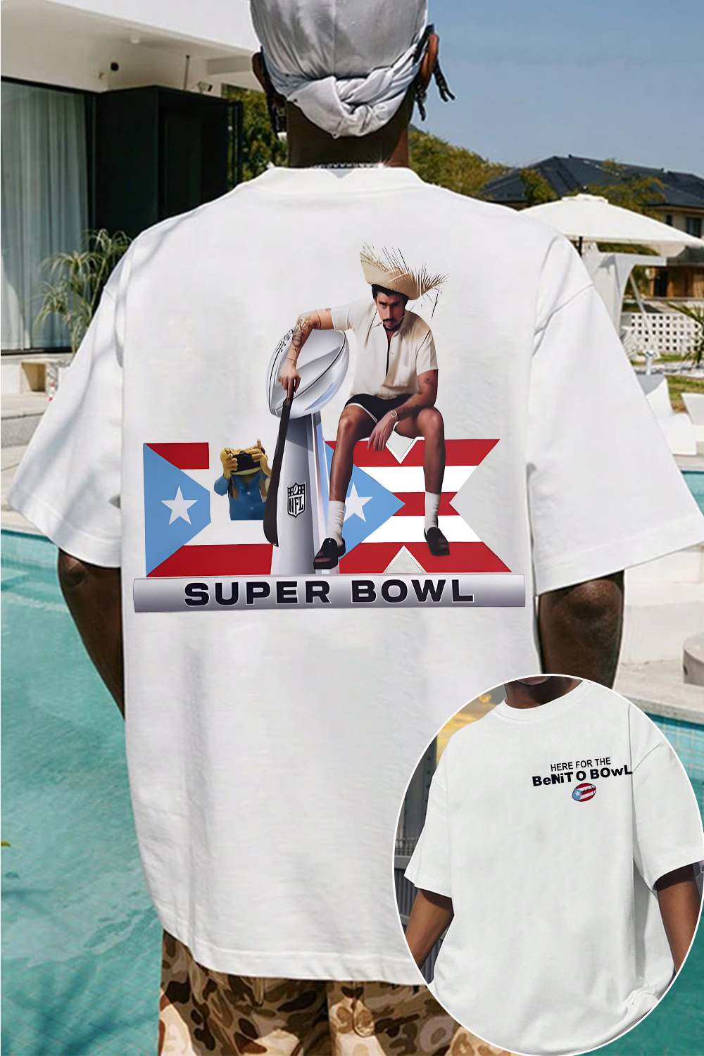 Bad Bunny Benito Bowl Shirt