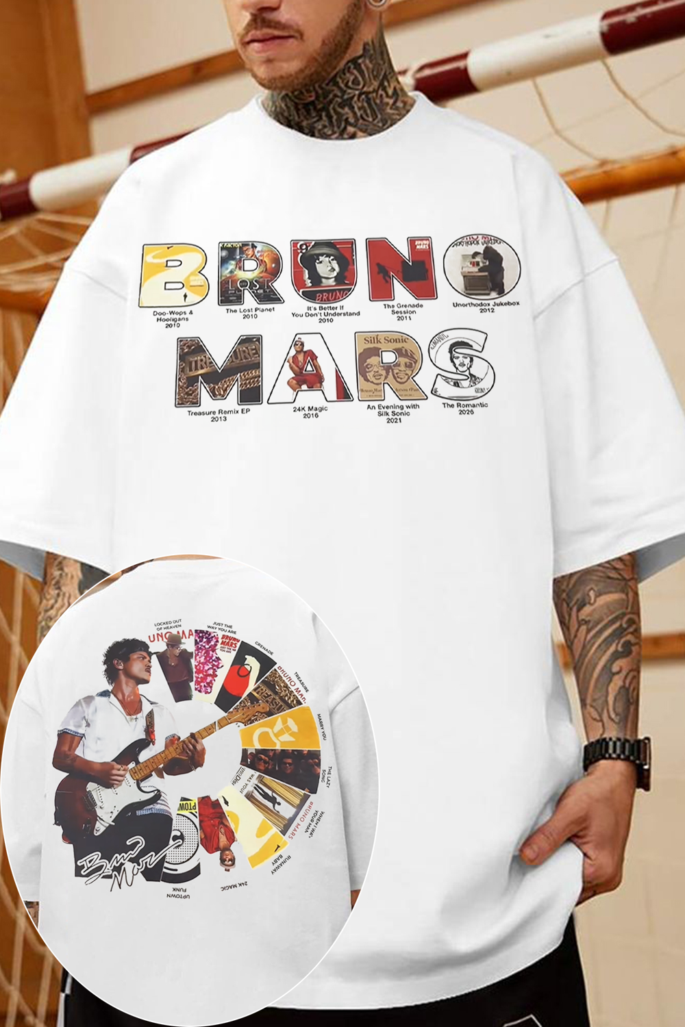 Bruno Mars Album Shirt