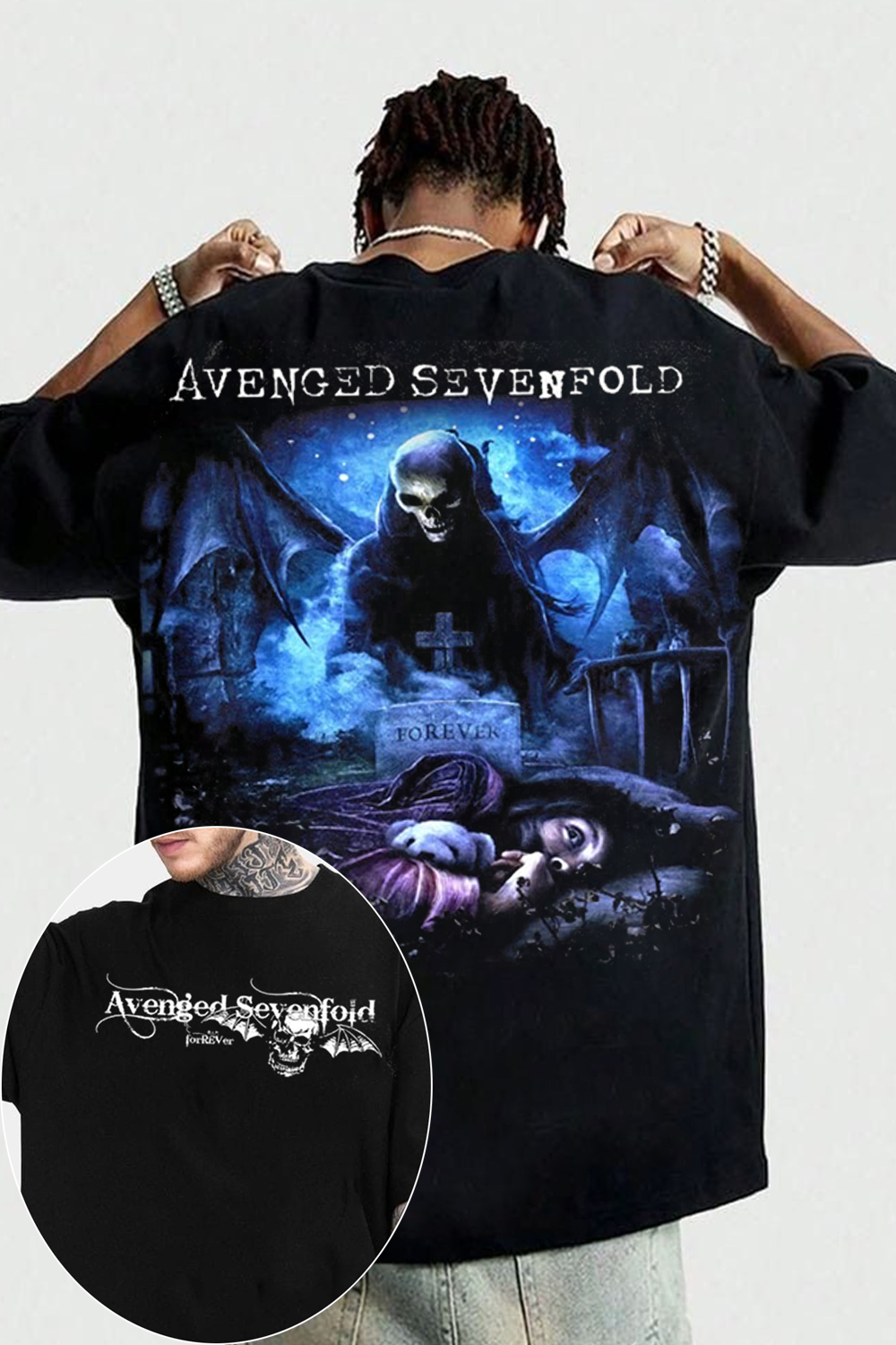 Avenged Sevenfold A7X Rock Band Shirt