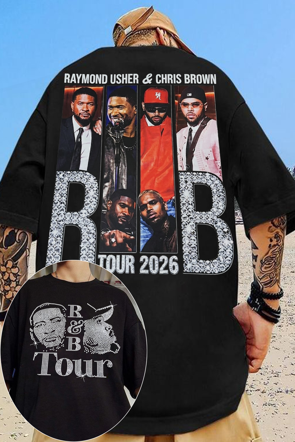 Raymond Usher & Chris Brown Shirt