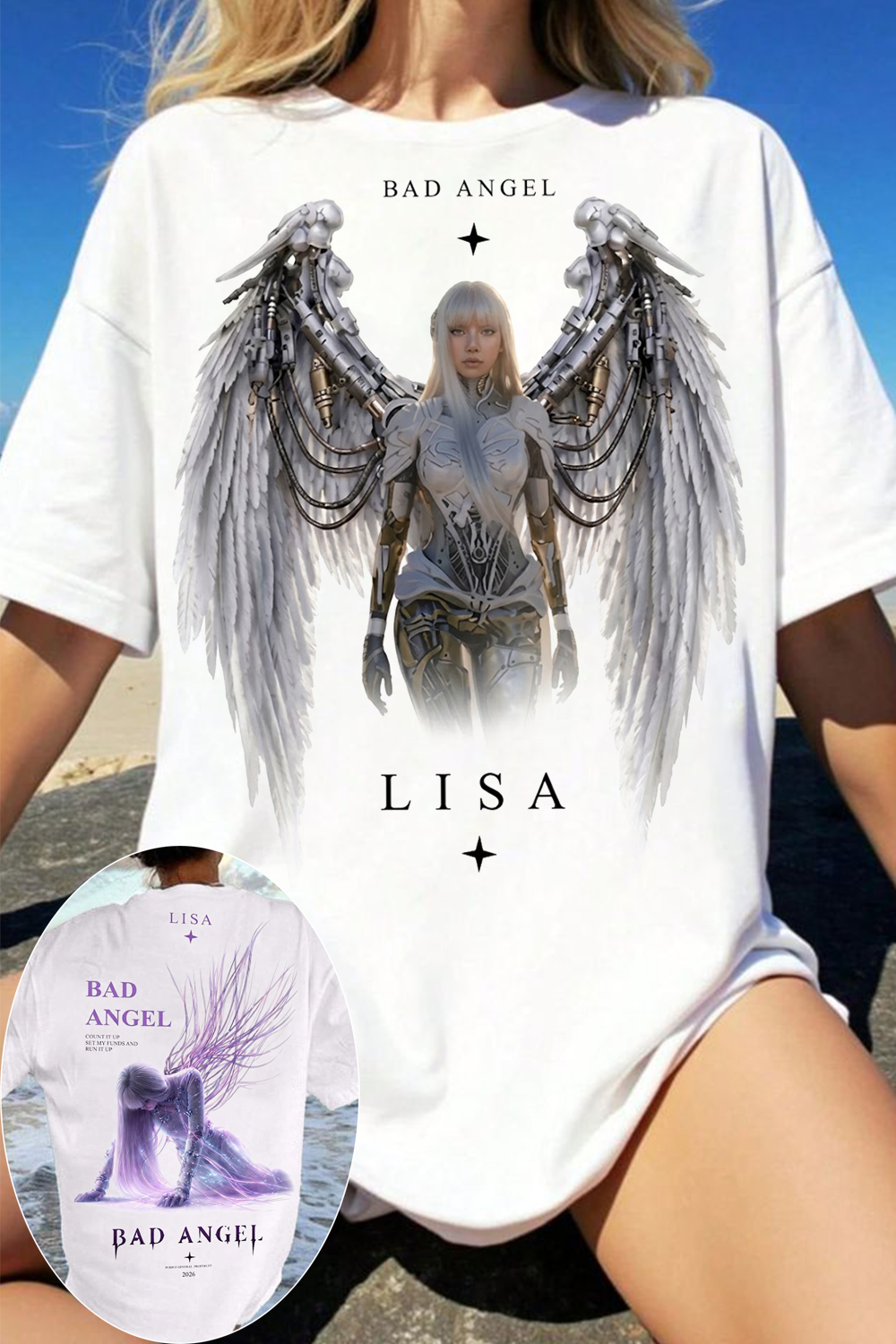 💥 Lisa Bad Angel T-Shirt