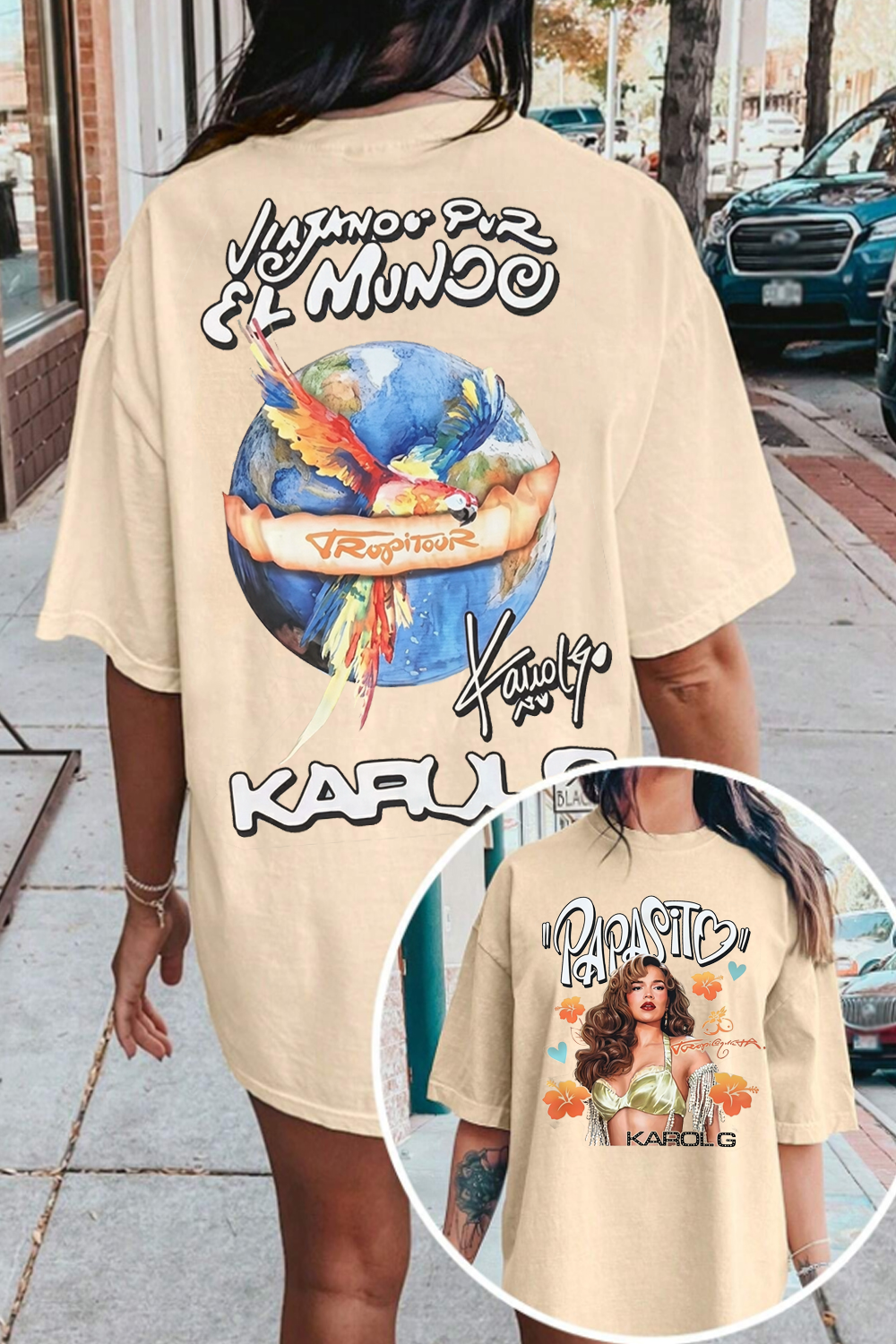 Karol G 2-Side 2026 Tour Shirt