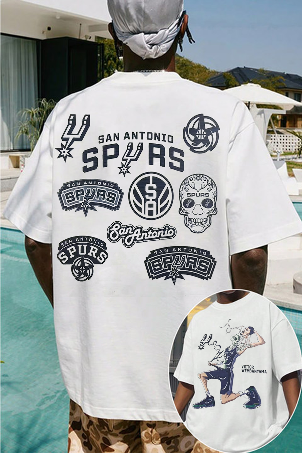 San Antonio Spurs Retro Logo Shirt