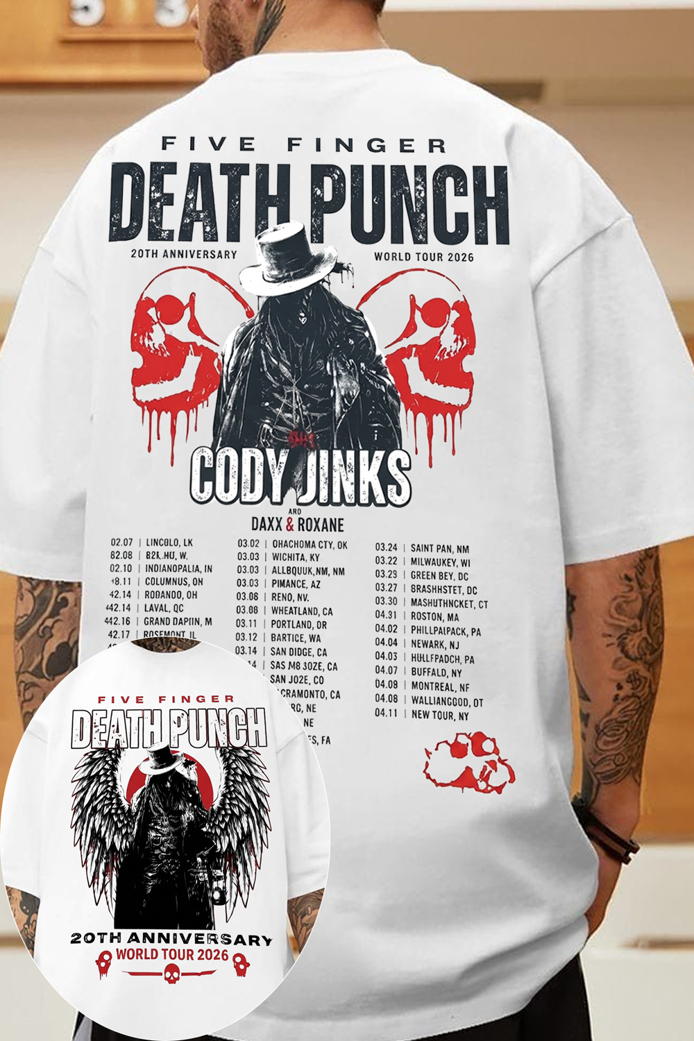 Death Punch Tour Shirt
