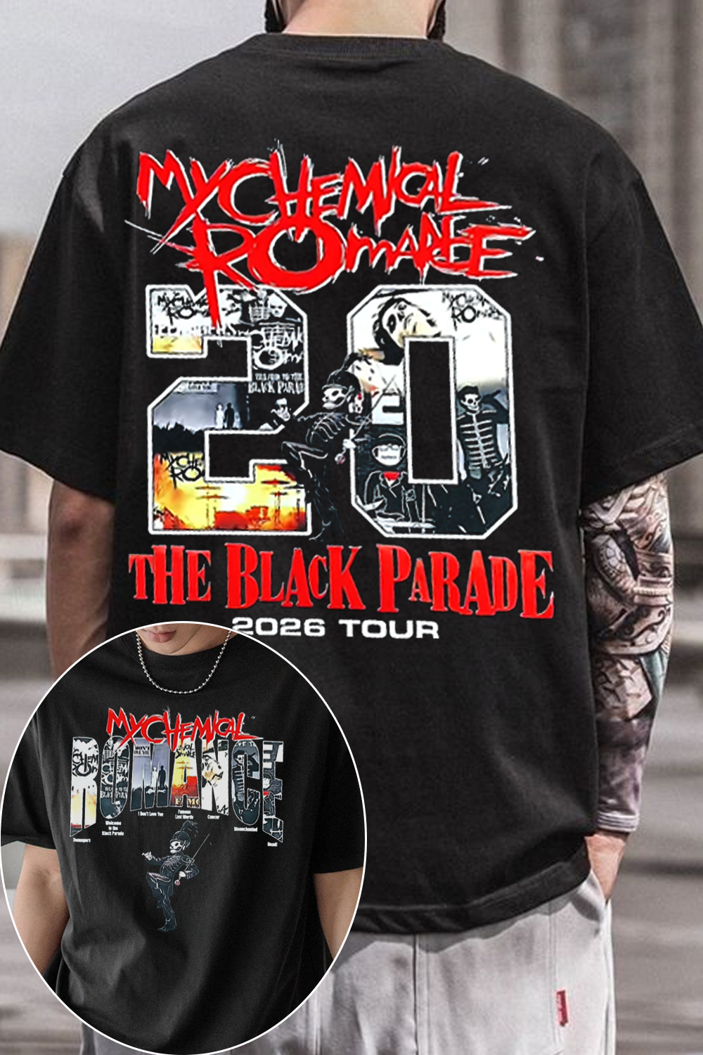 The Black Parade 20th Anniversary T-Shirt